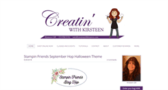 Desktop Screenshot of creatinwithkirsteen.com